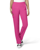 W123 WOMENS FLAT FRONT CARGO PANT | HOT PINK