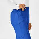 W123 WOMENS FLAT FRONT CARGO PANT | ROYAL BLUE