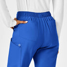 W123 WOMENS FLAT FRONT CARGO PANT | ROYAL BLUE