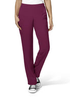 W123 WOMENS FLAT FRONT CARGO PANT | Wine