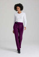 Barco One Female 5 Pocket Knitwaist Cargo Trousers | Wine