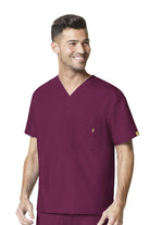 ORIGINS ALPHA UNISEX V-NECK TOP | Wine