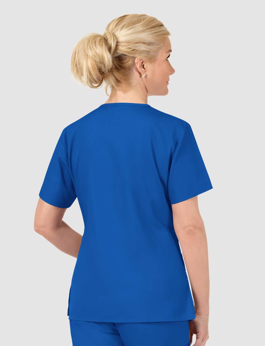 ORIGINS BRAVO WOMENS V-NECK TOP | ROYAL BLUE