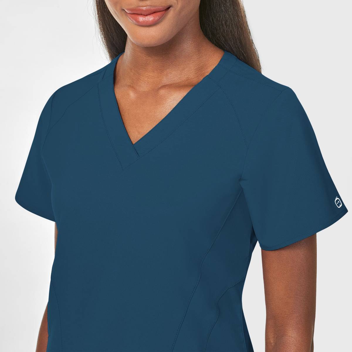 W123 WOMENS STYLIZED V-NECK TOP | Bahama