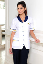 Clearance Tunics | WHITE/NAVY & YELLOW