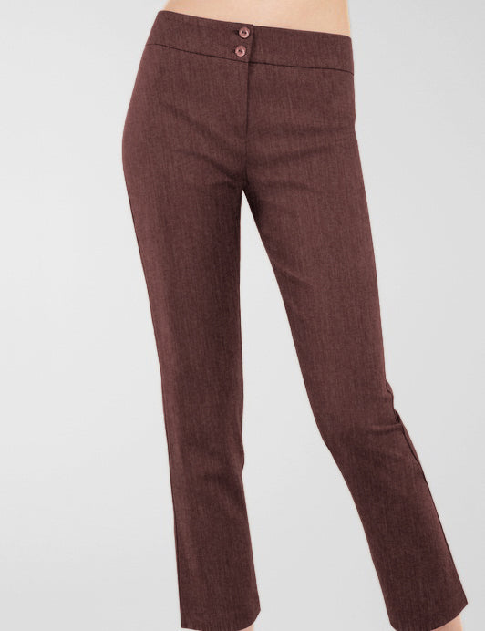 CROPPED TROUSERS ⚡⚡⚡-65% OFF✨ | BROWN LINEN