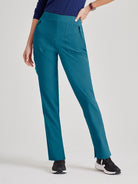 Barco Unify 5-Pocket Slim Leg Scrub  Pant | Bahama