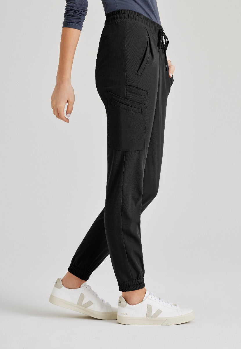 Barco Unify 6-Pocket Jogger Scrub Pant | BLACK