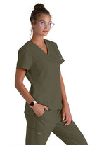 Grey's Anatomy Bree Tuck-in Scrub Top  | OLIVE