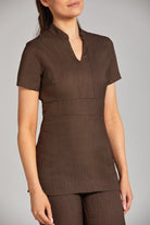 CARA TUNIC | BROWN LINEN