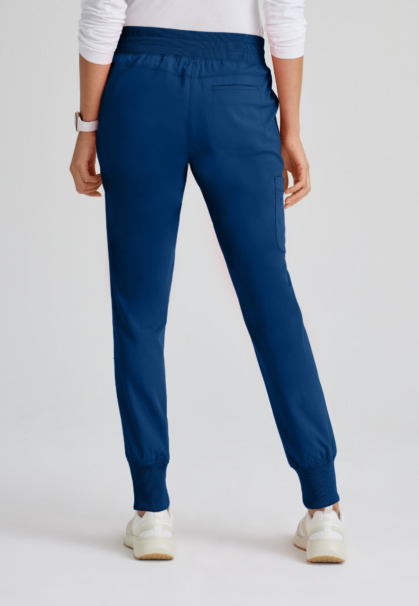 Grey's Anatomy Eden Women's 5-Pocket Cargo Jogger Scrub Pant  | NAVY