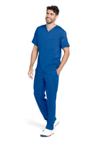 Grey's Anatomy Spandex Stretch Male 4 Pocket Cargo Scrub Pants | New Royal