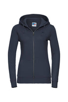 Navy Cotton Zip Hoodie | NAVY