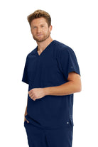 Barco One Men's 4 Pocket V-Neck Scrub Top  ⚡⚡⚡-25% OFF✨ | NAVY