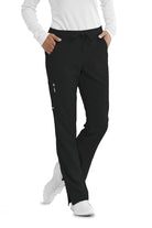 SKECHERS RELIANCE 3-POCKET FLAT FRONT PANTS  | BLACK