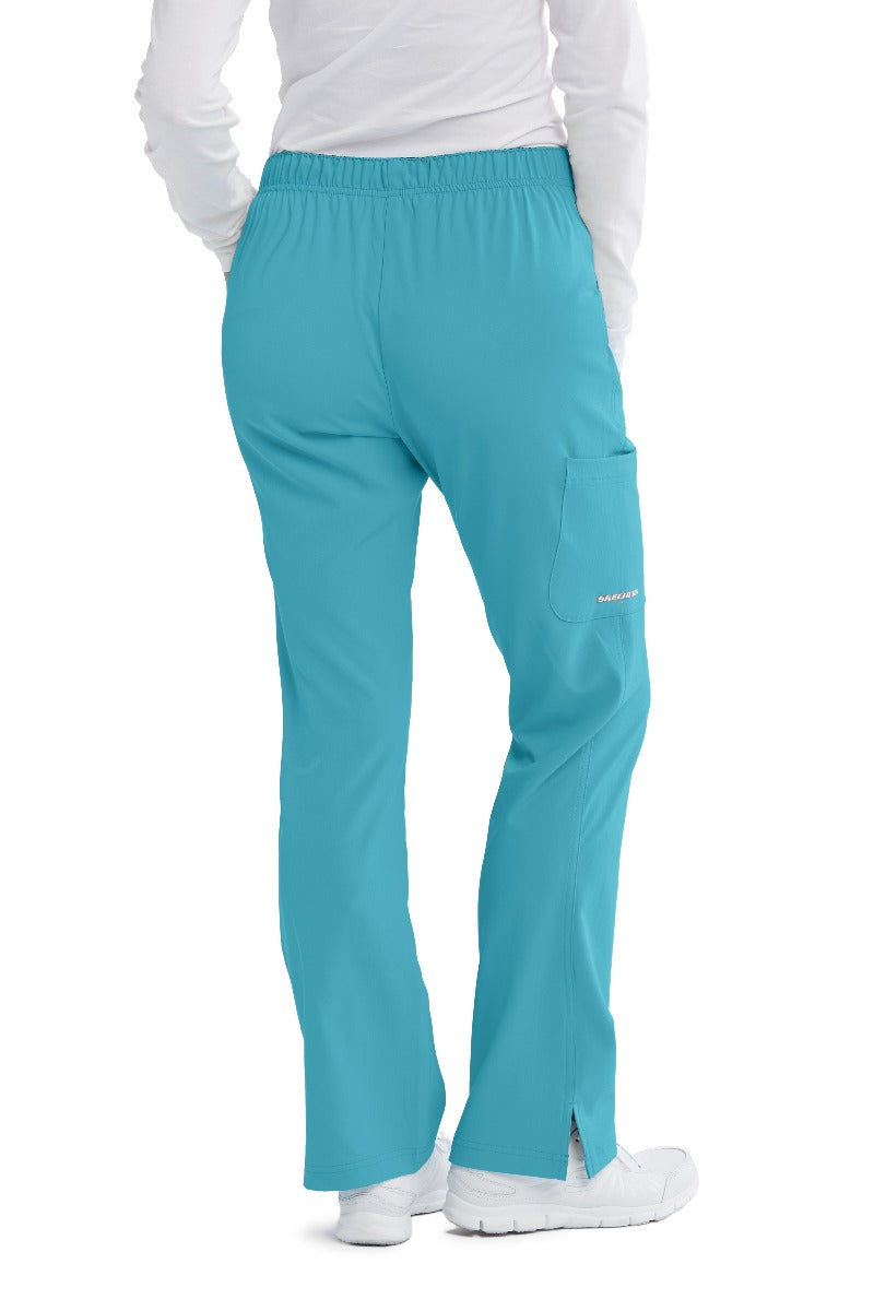 SKECHERS RELIANCE 3-POCKET FLAT FRONT PANTS  | TURQUOISE