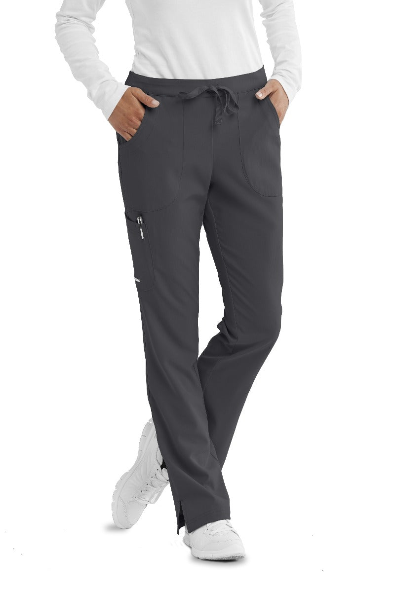 SKECHERS RELIANCE 3-POCKET FLAT FRONT PANTS  | Pewter Grey