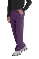 SKECHERS MALE STRUCTURE 4 POCKET ELASTIC WAISTBAND PANT | Eggplant